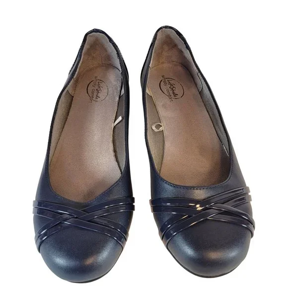 Life Stride Women's Size 10W Blue Flats Shoes Simply Comfort - Picture 3 of 13